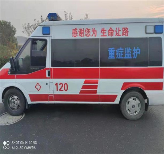 蕲春救护车出租服务案例3